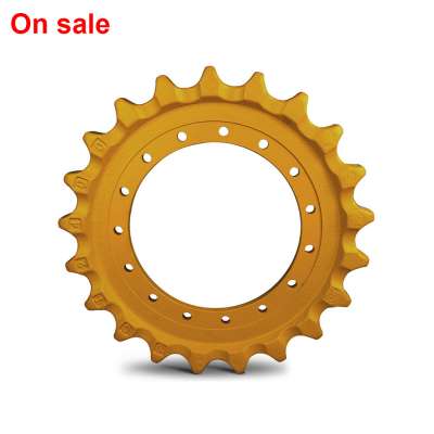 jcb mini excavator drive sprocket 6y4898 bulldozer spare parts chain sprocket segment d5 pc130 d8k